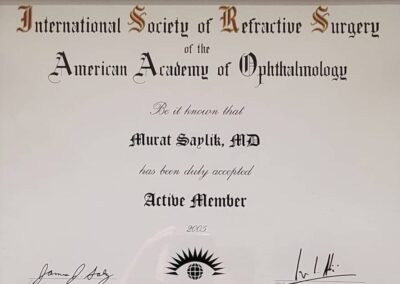 Zertifikat Murat Saylik