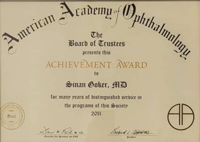 Zertifikat Sinan Göker